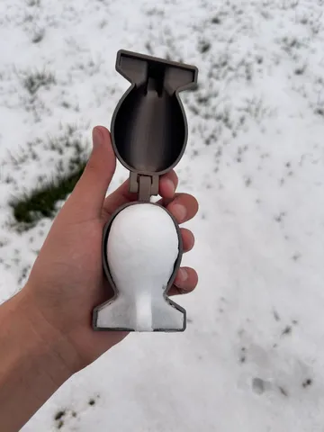 mini nuke snoball mold