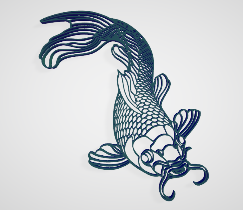 Fish_1 Model Wall Art