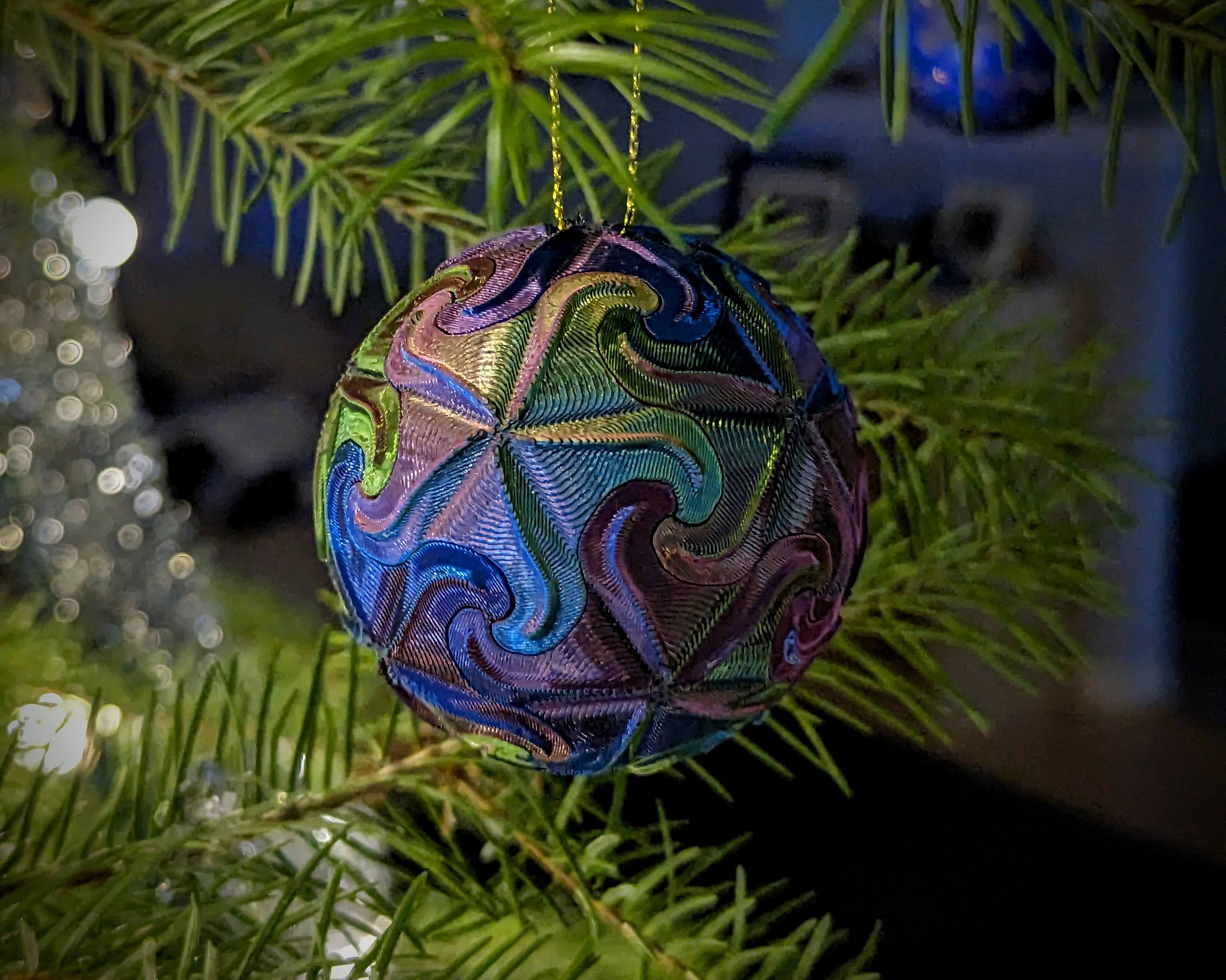 Escher Style Starfish 3D Tessellation Ornament Tile