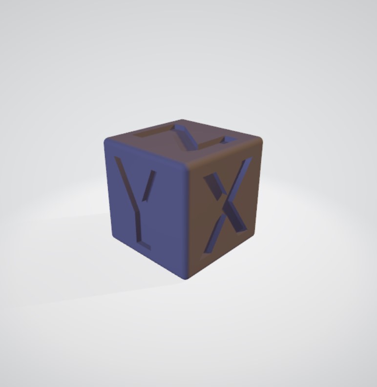 Calibration cube
