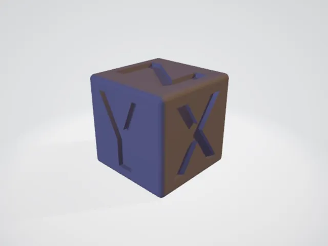 Calibration cube