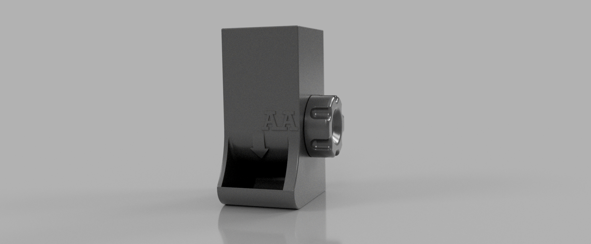 AA and AAA Battery Dispensers by Godard Scientific | Download free STL ...