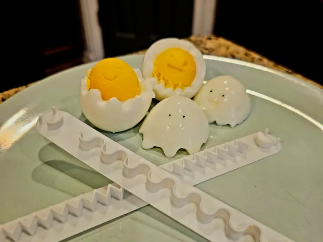 Smiley Face Egg Cutters
