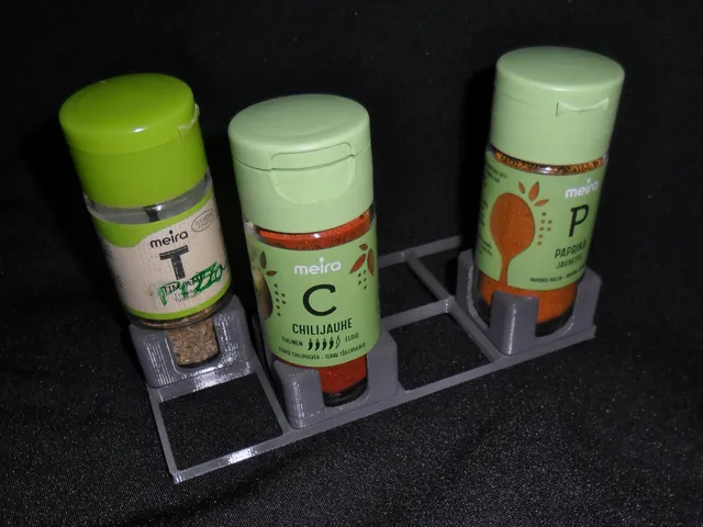 Gridfinity Meira Spice Holder