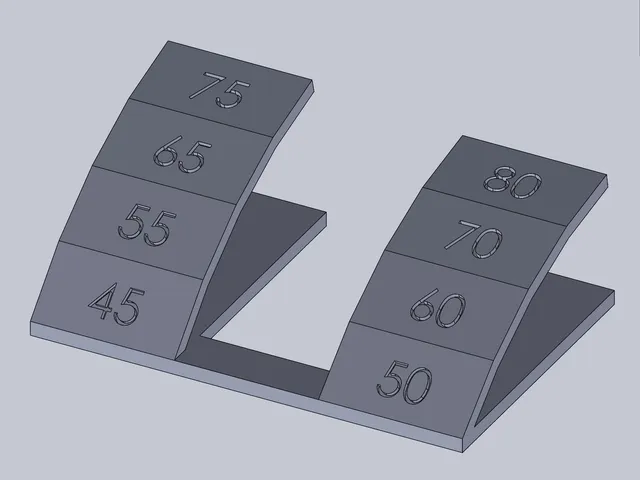 Overhang Test for quick printing