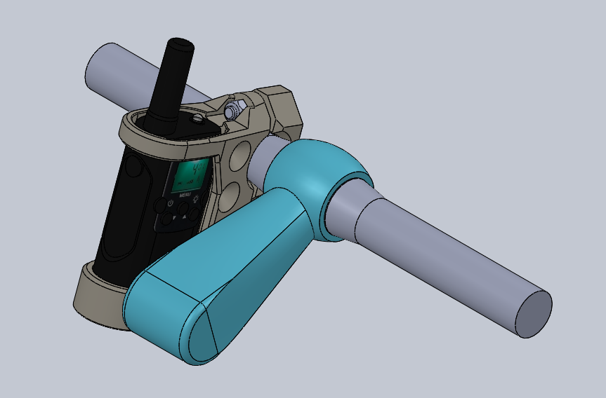 SimValley Radio Mount