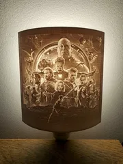 3D file SPHERE NIGHT LIGHT LILO AND STITCH LITHOPHANE 🔦・3D print object to  download・Cults