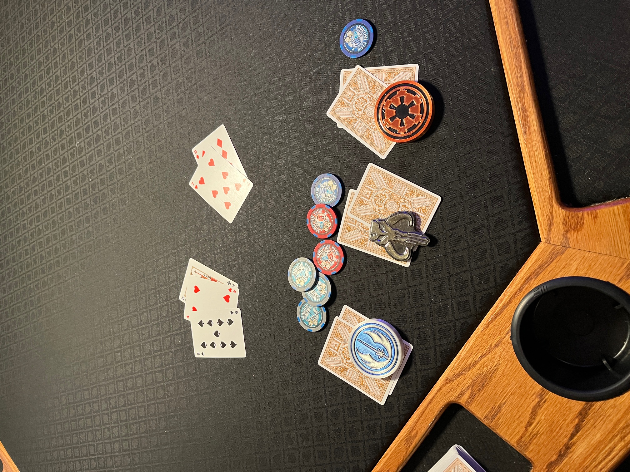 Star Wars Themed Poker Card Cappers