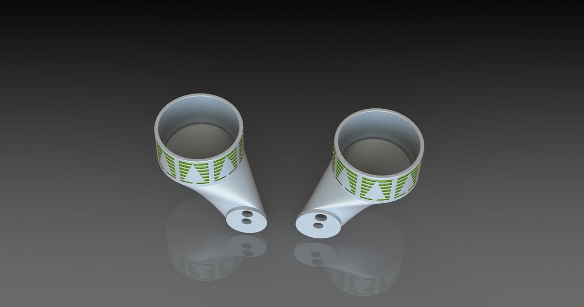 Tea light holder left right wall mount V1.4 by NERDCORNER | Download ...