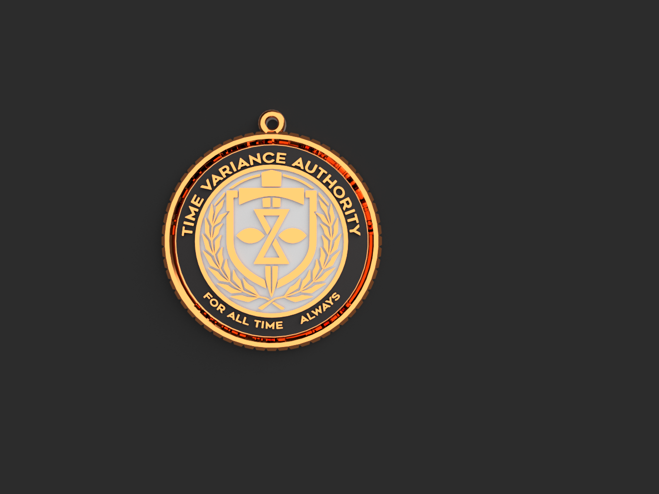 Loki TVA medallion