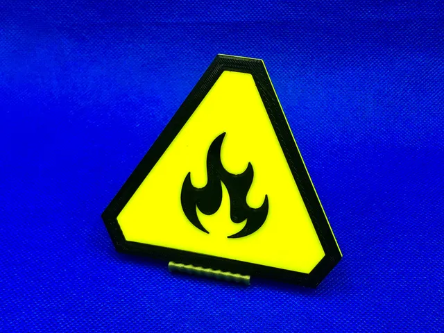 Warning Sign - Fire