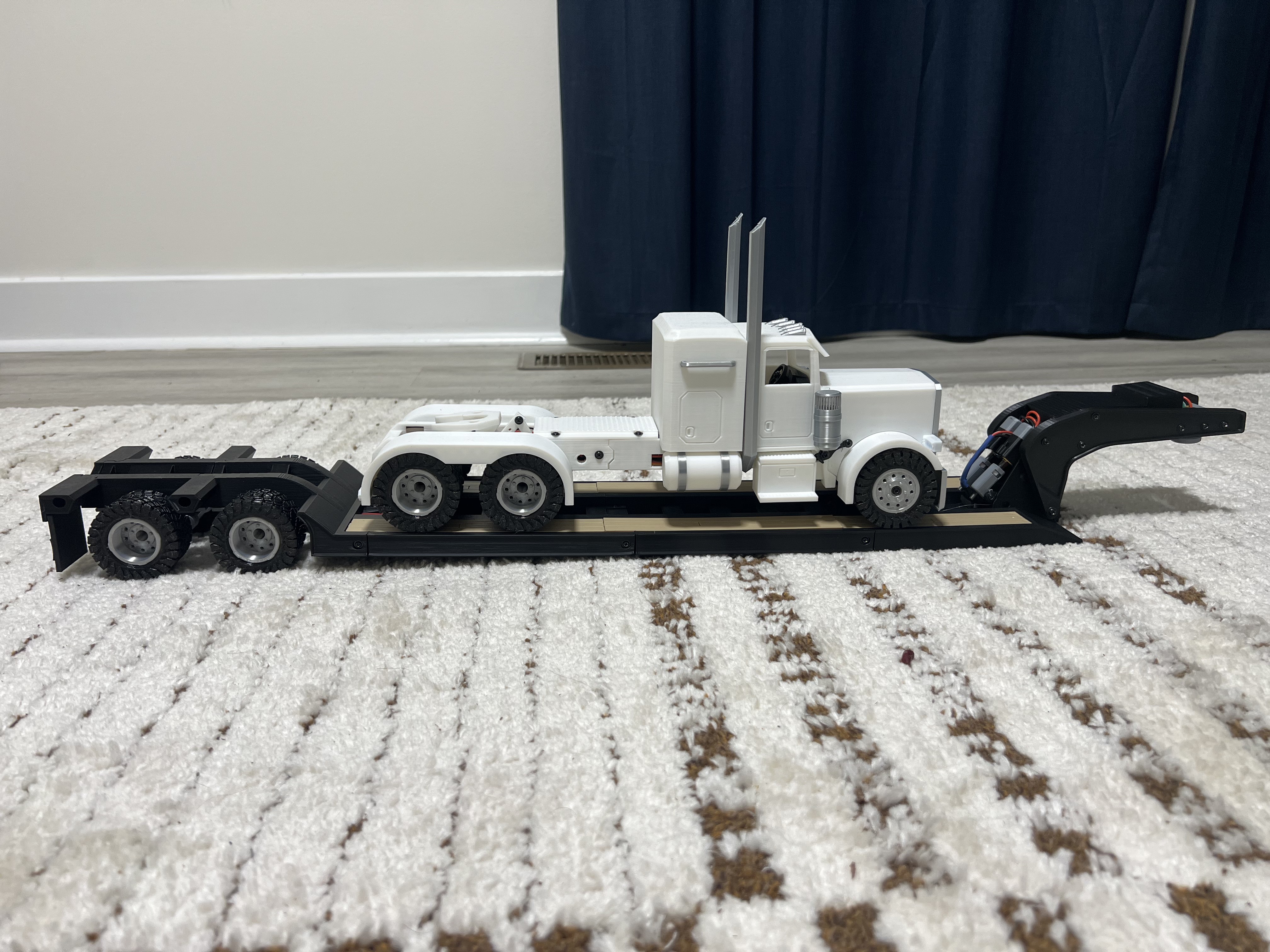 Fontaine Lowboy Trailer Modular (No Ams)