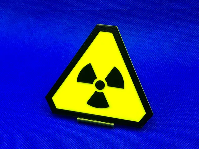 Warning Sign - Radioactive