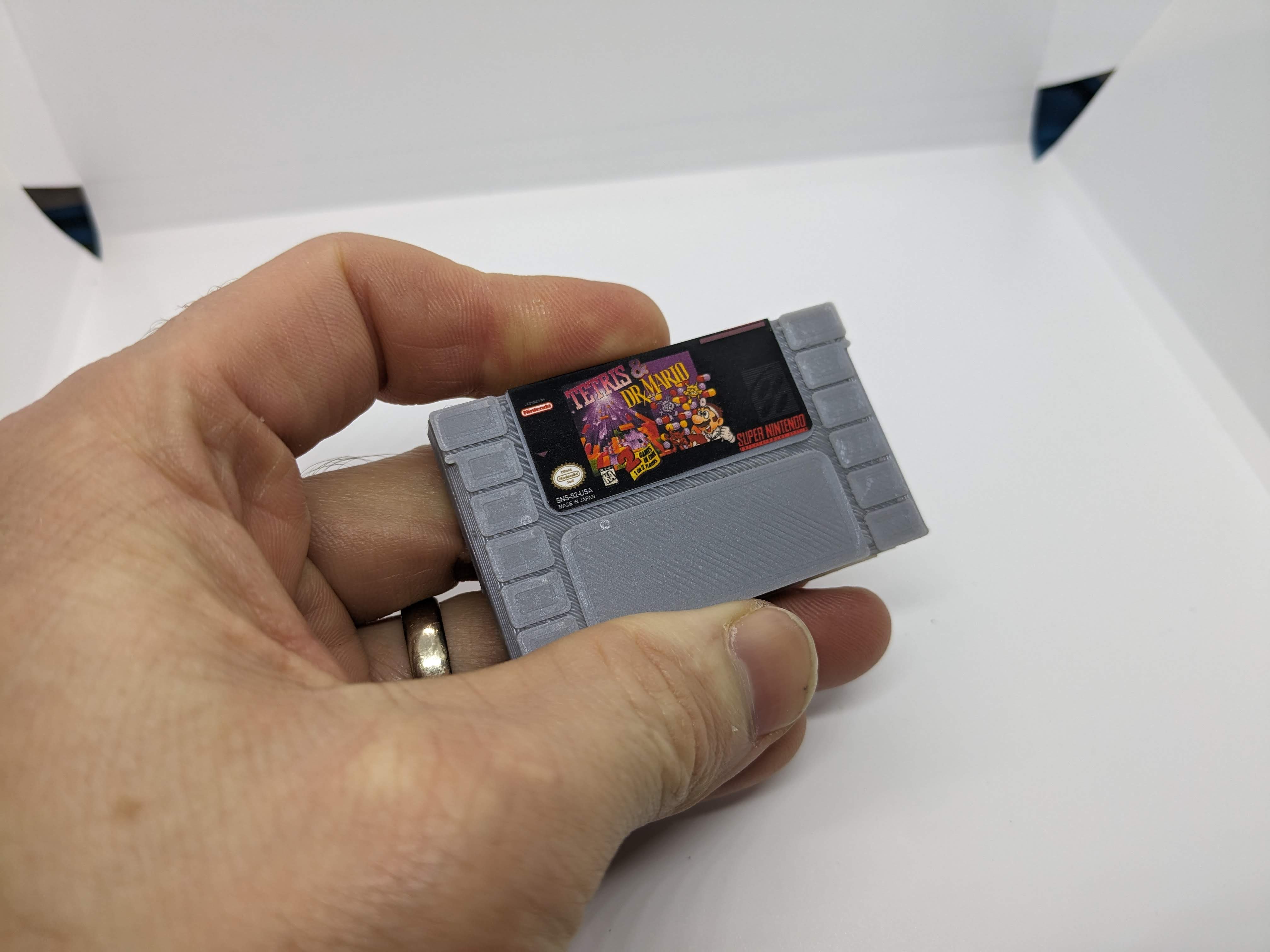 SNES GBA cart USA by facelesstech | Download free STL model | Printables.com