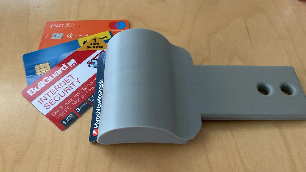 Karten-Eiskratzer (Card Ice Scraper) by jobeagle, Download free STL model