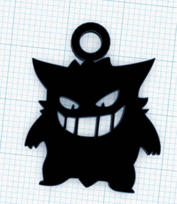 Pendiente de Gengar / Gengar Pendant