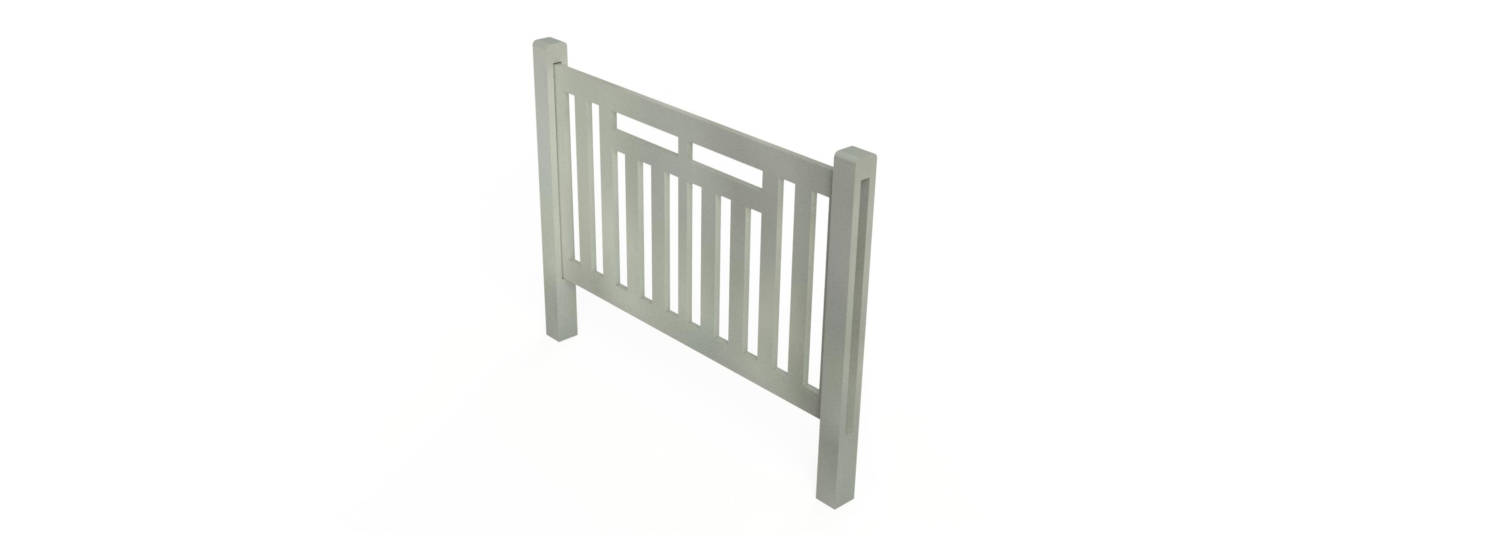NMBS fence type Roeselare H0 1:87