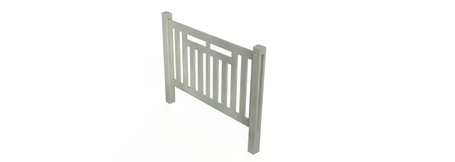 NMBS fence type Roeselare H0 1:87
