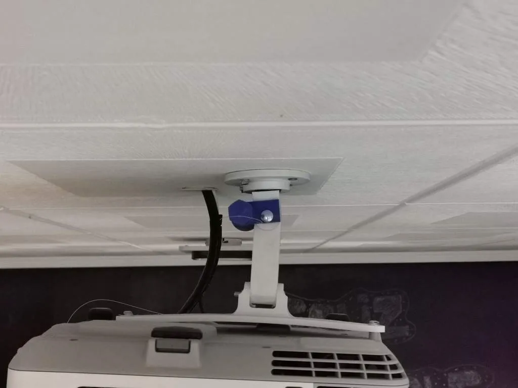 Soporte techo proyector Epson / Epson projector ceiling mount by javi cc, Download free STL model