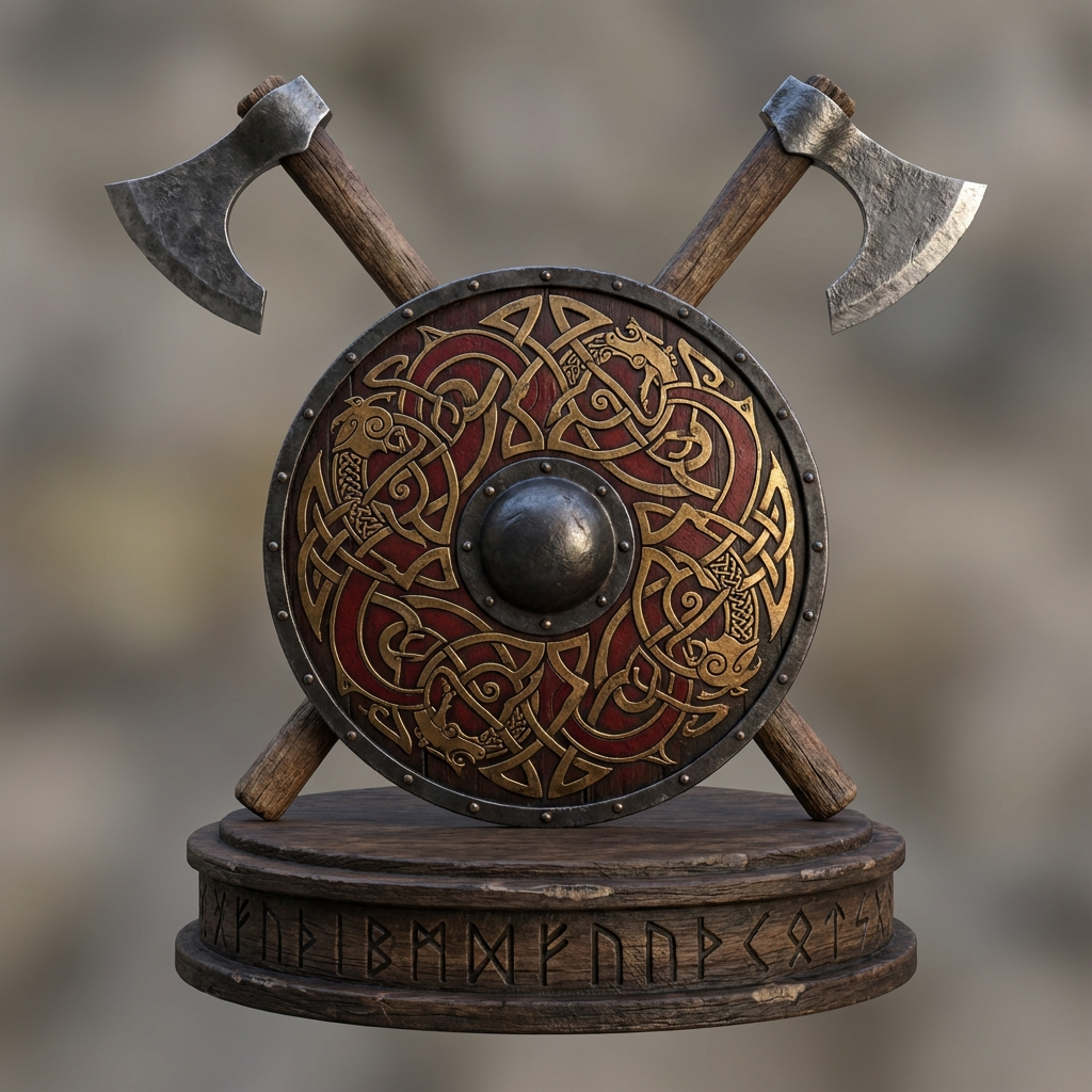two_Viking_axes