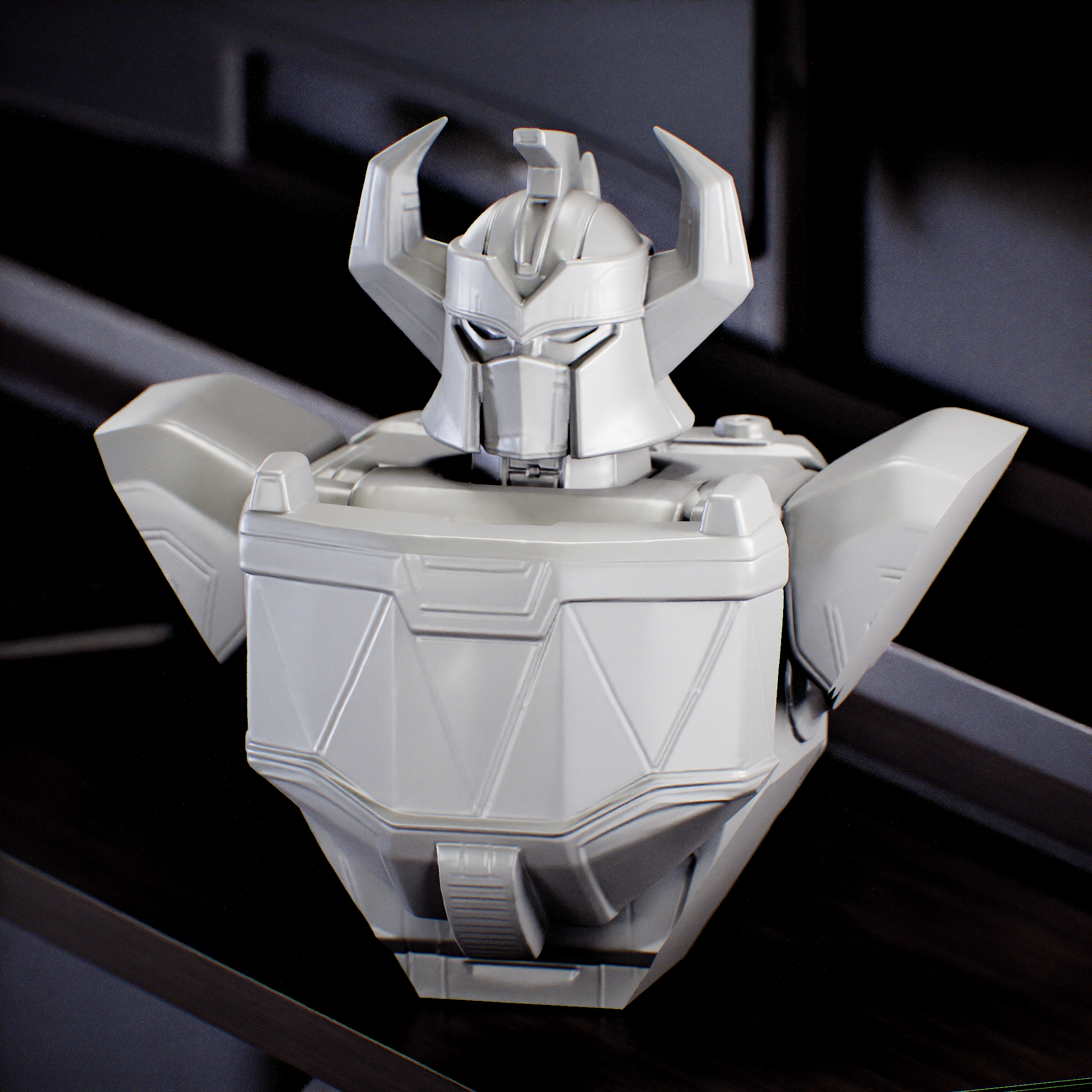 Power Ranger Megazord Bust - Busto de Megazord