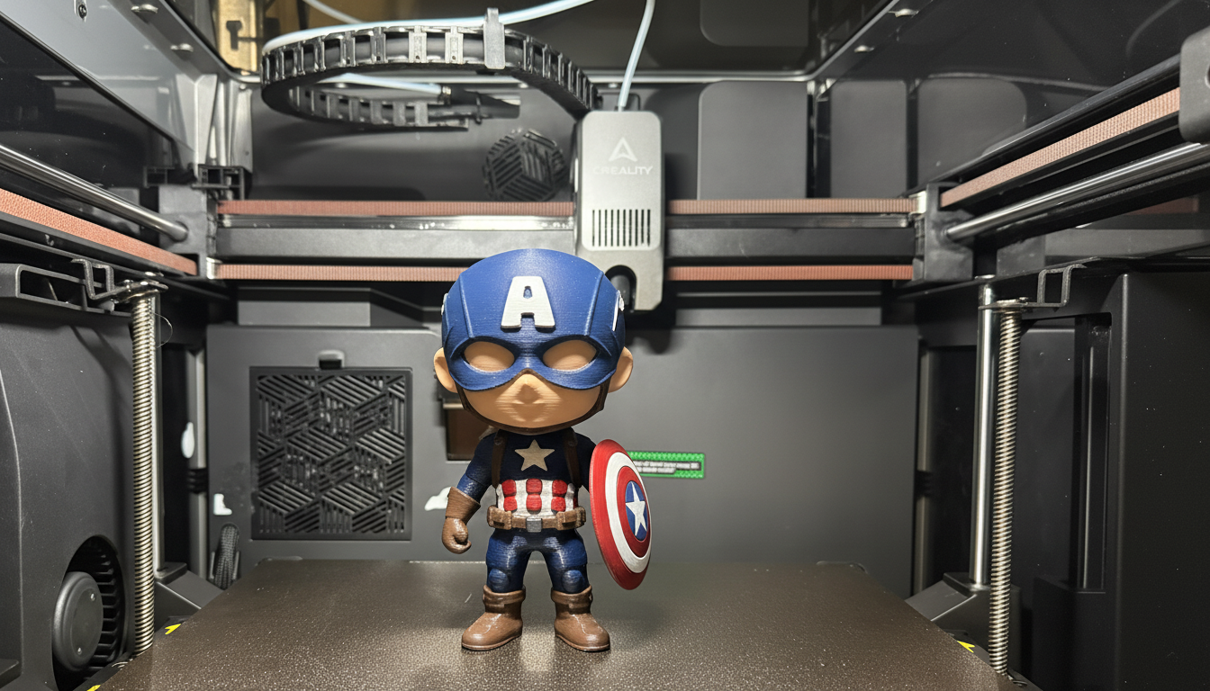 Chibi Captain America