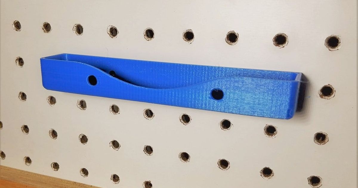 Pegboard Tray by Hobbesdcc Download free STL model
