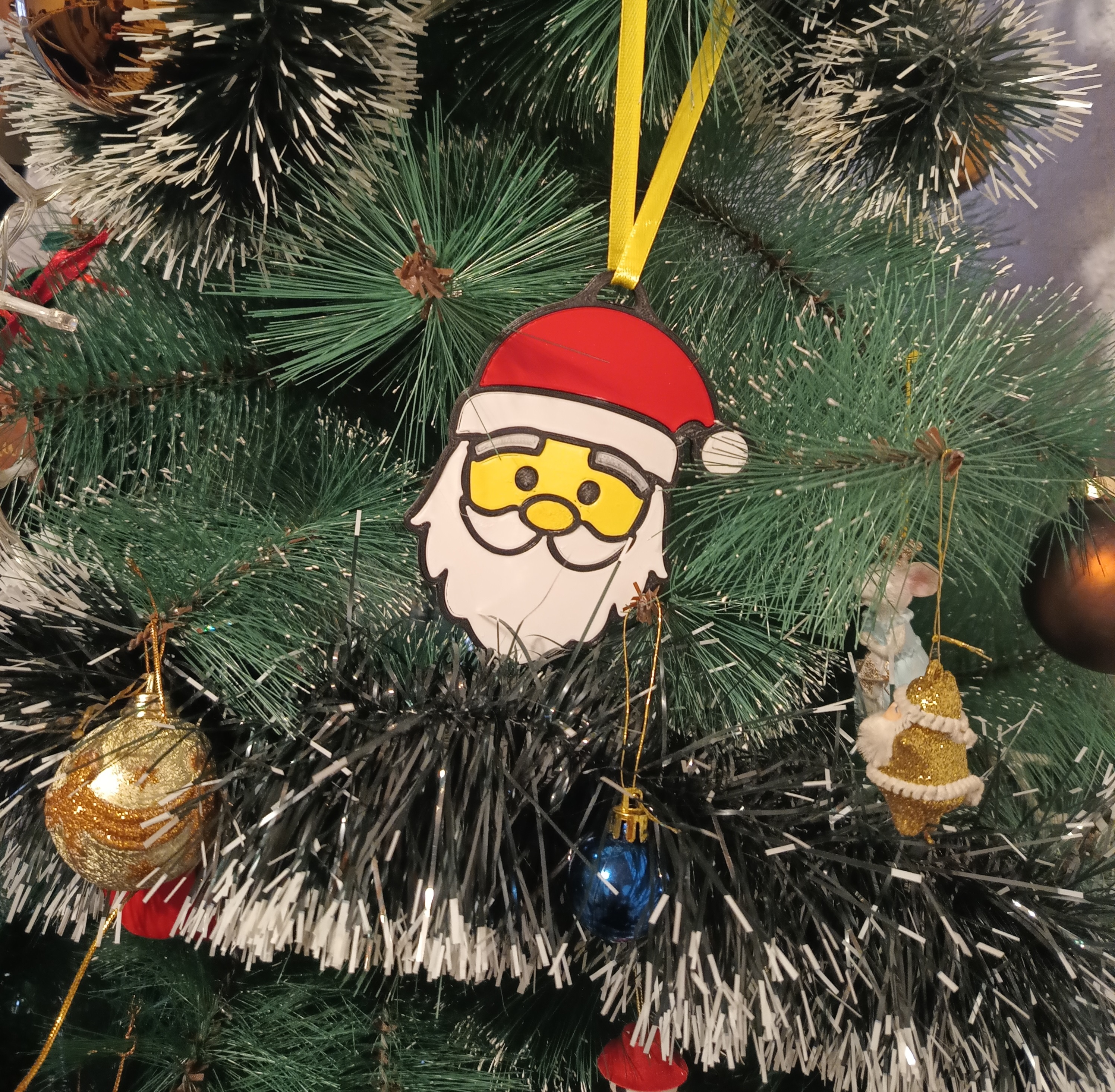 Christmas Santa - ornament