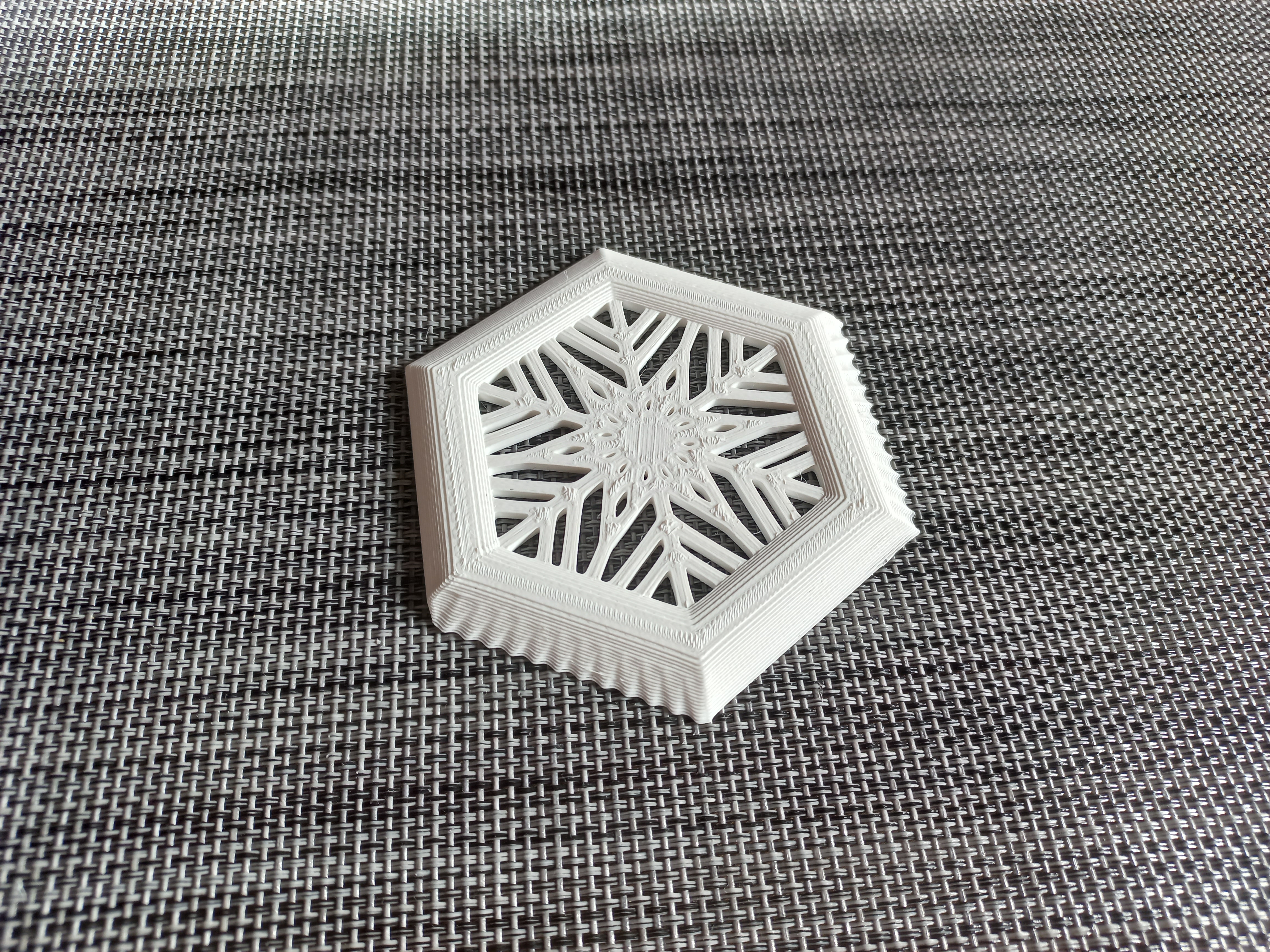 Snowflake shaped scraper — miniatura 3