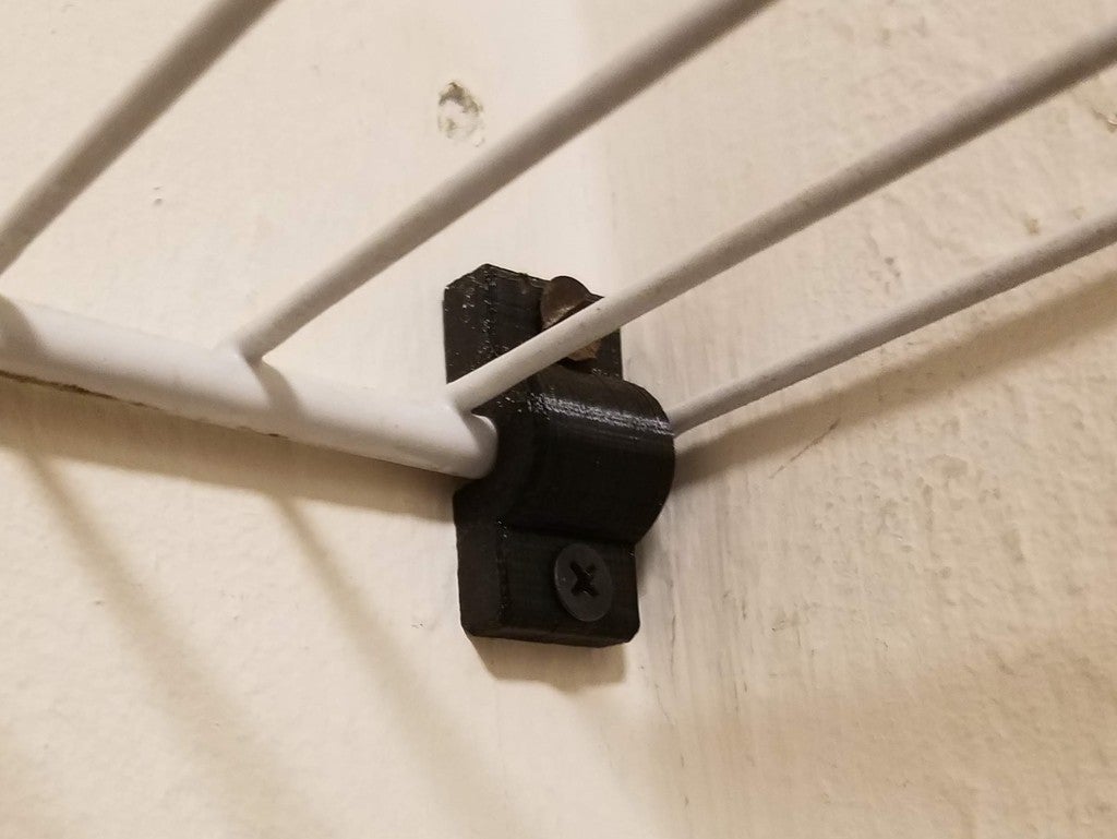 Wire Shelf Bracket by Hobbesdcc Download free STL model