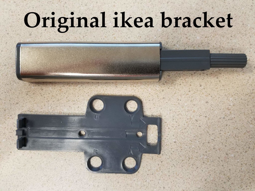 Push Open Hinge Bracket (For Ikea hinges) by Hobbesdcc