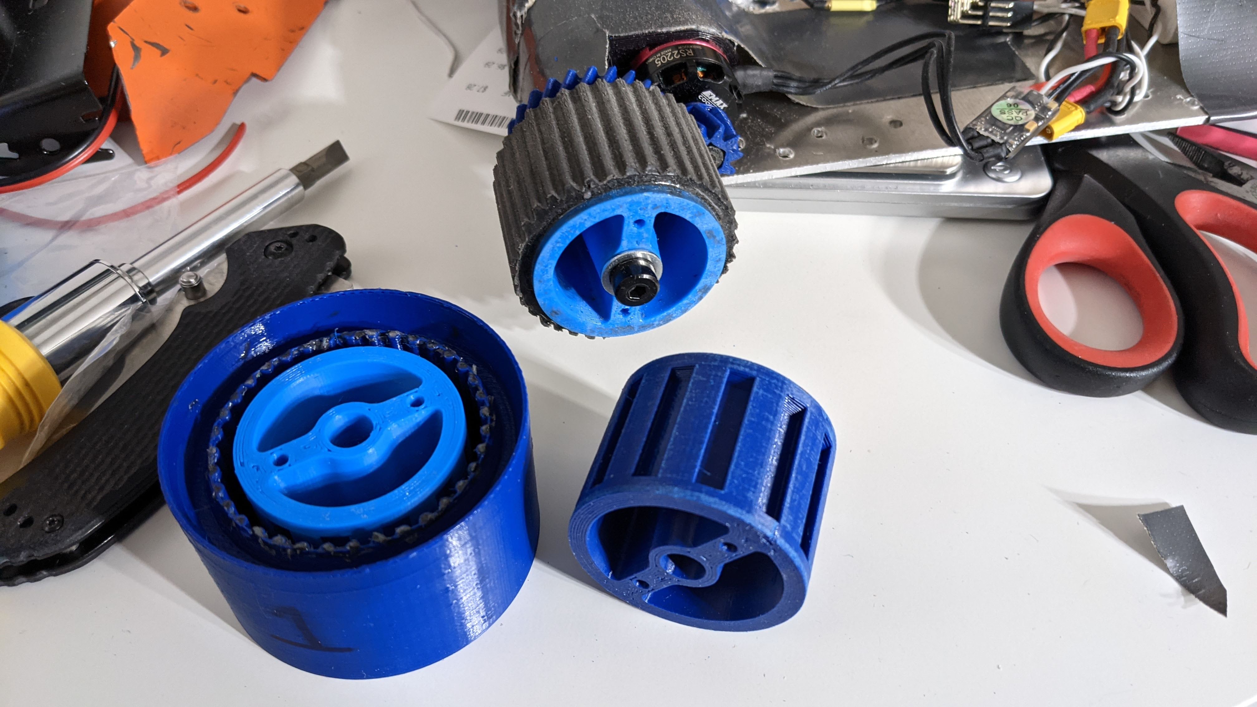 Shrapnel Mine Wheel Molding