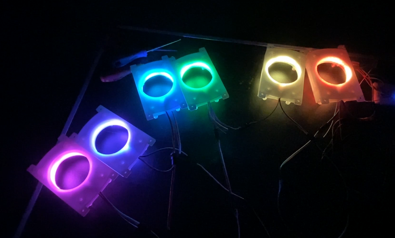 Moody 2.1 alternativer Halter mit LED Beleuchtung - Virtueller Pinball (VPin)
