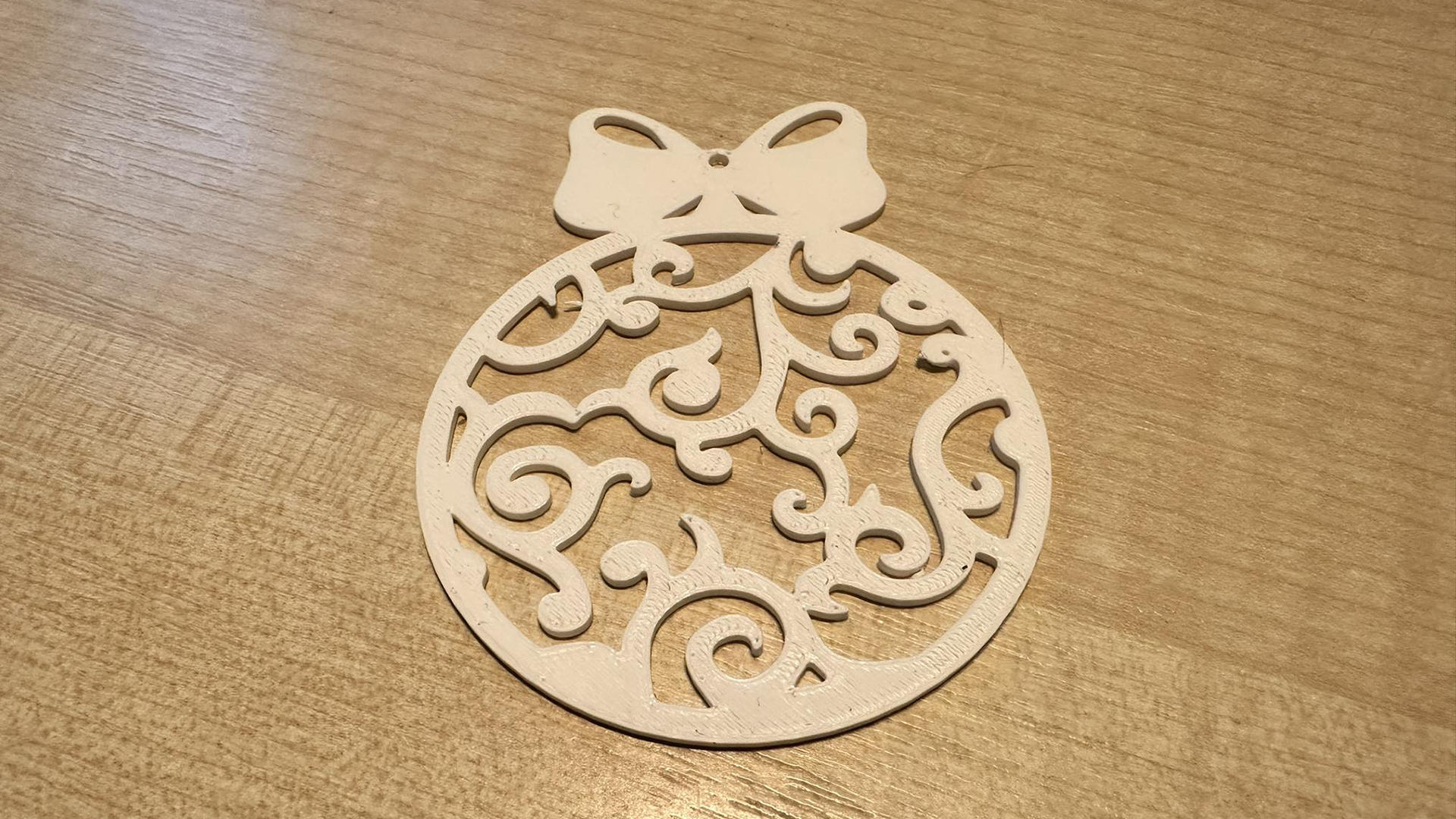 Filigree Christmas Ornament