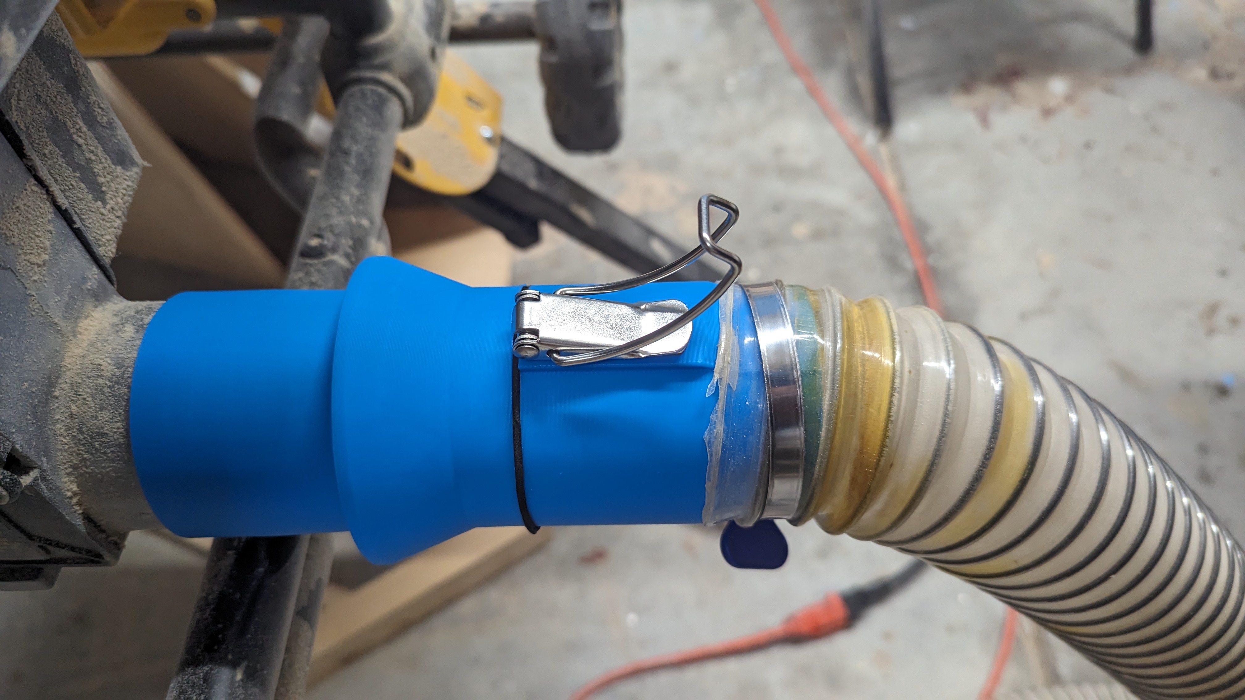 Duct Collector Quick Connect by Shaka Download free STL model