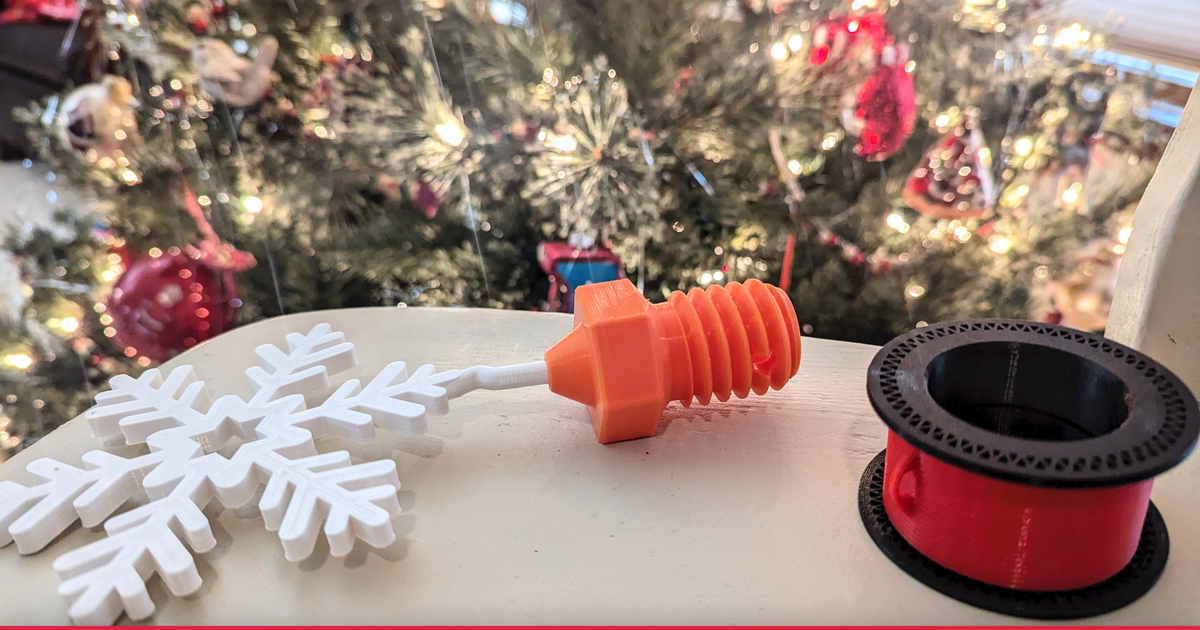 3D Printer Ornament Set by CornBread Download free STL model