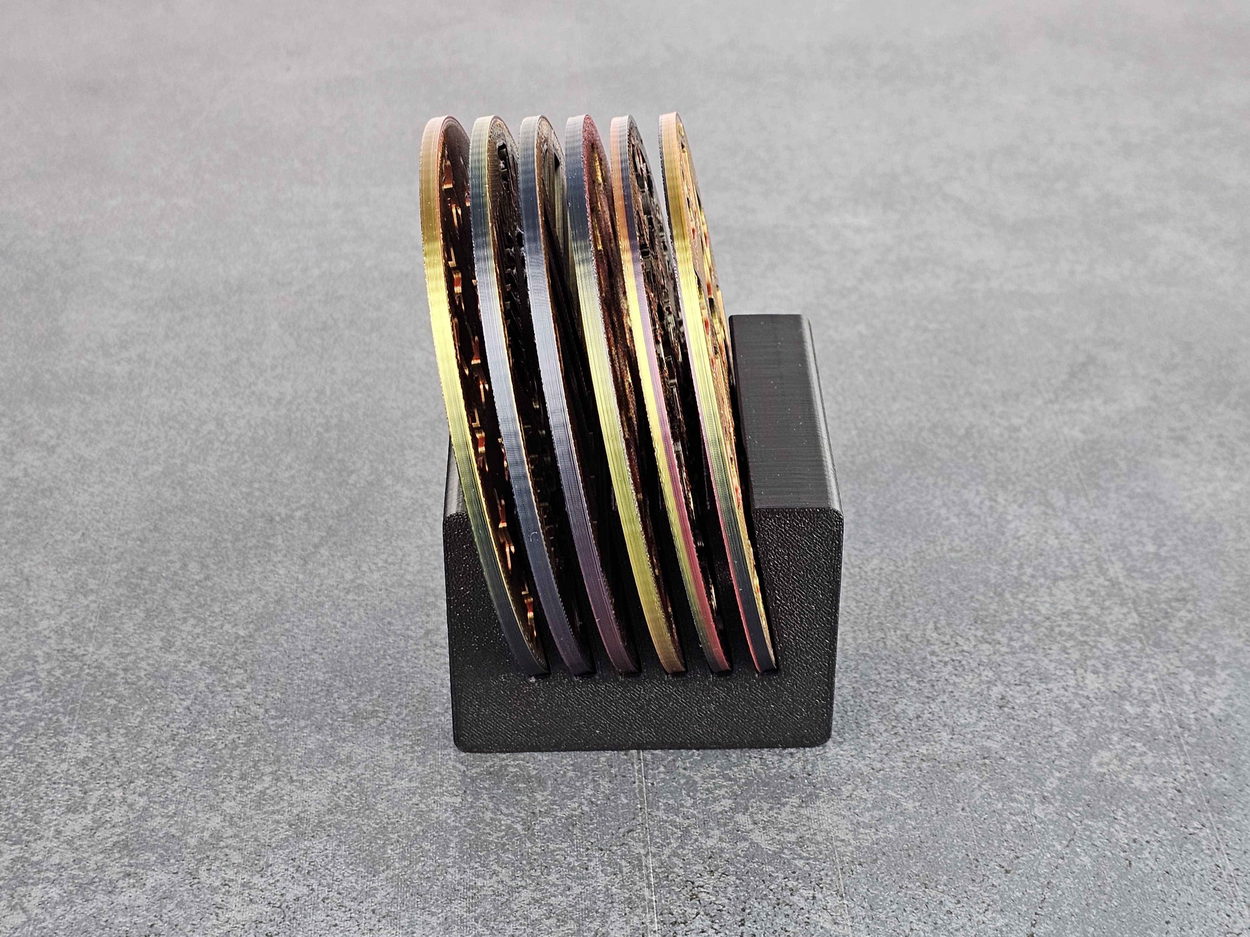 Coaster Set with Rollstop Table Stand — miniatura 3