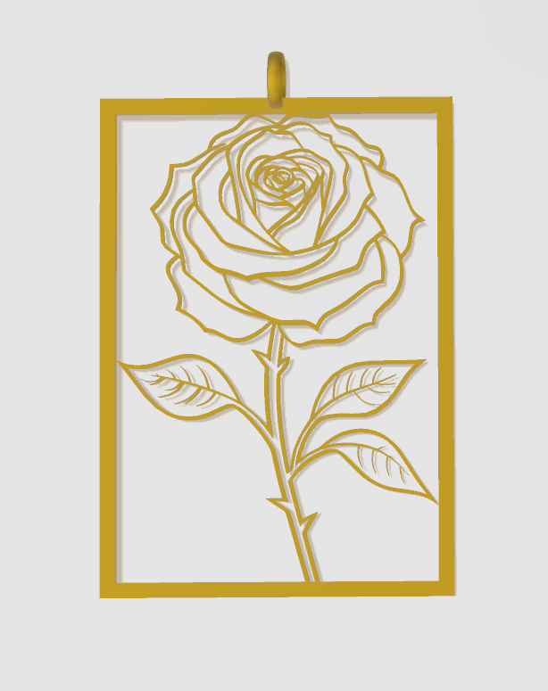 Rose Pendant