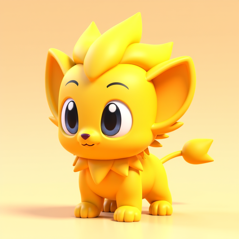 Cute lion
