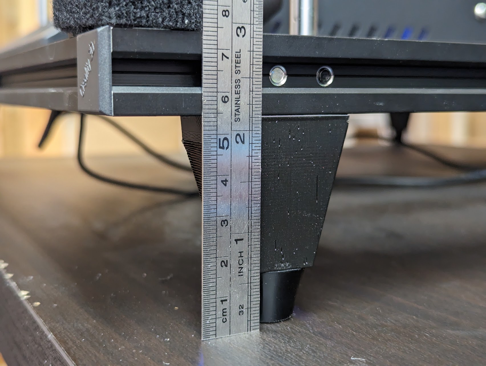 VSlot 20x20 Ender 5 Plus Leg Raiser 55mm by Leandro Download free