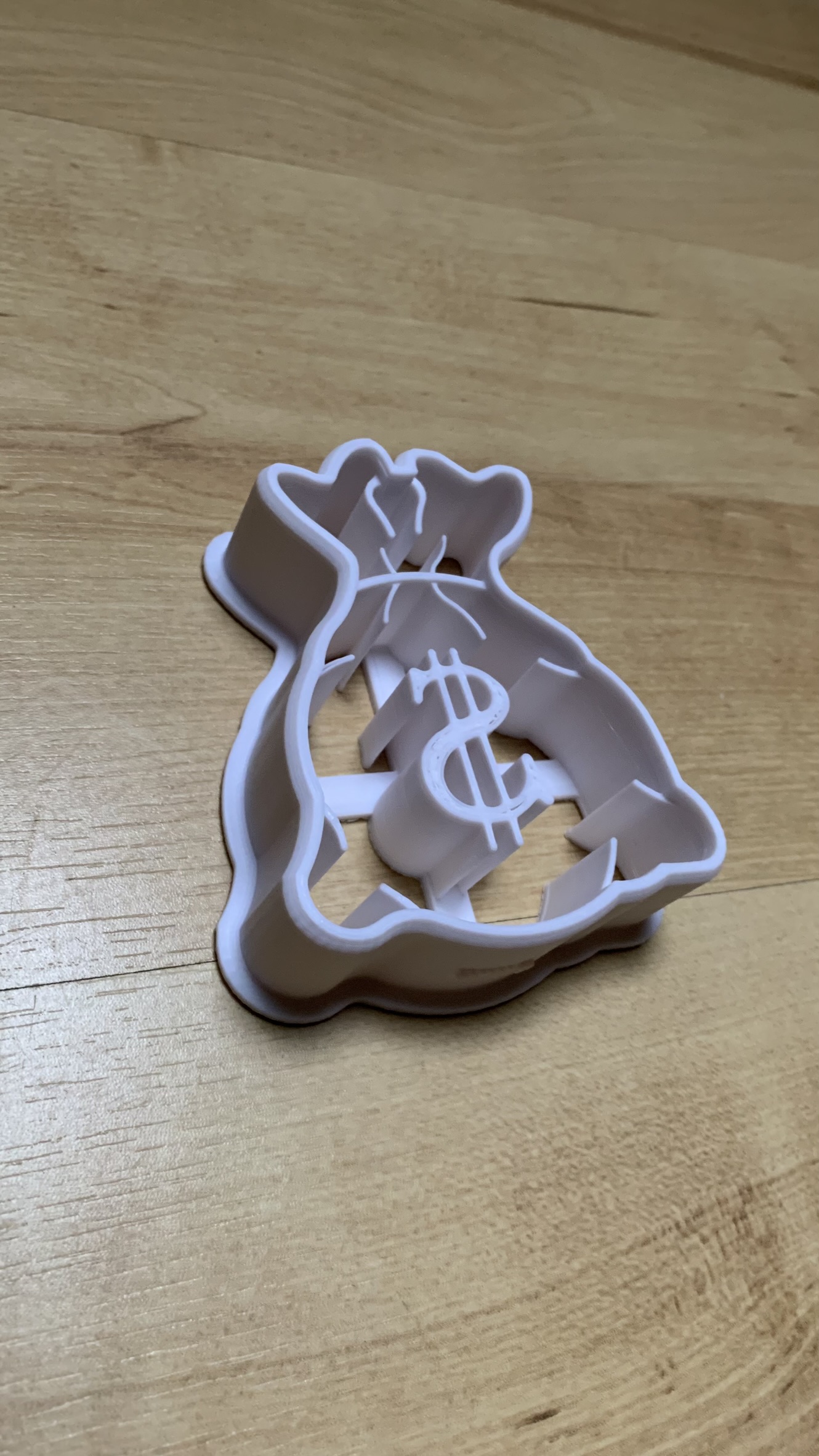 Money Cutter cookie cutter from money bag by mathis.tridem | Download free STL model ...