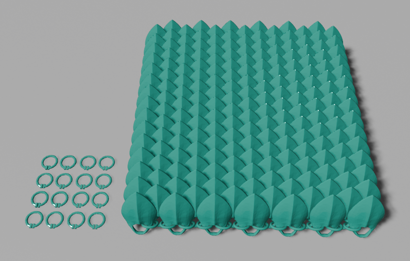 Scalemail Parametric Chainmail and Megapack by Chainmail Weaves ...