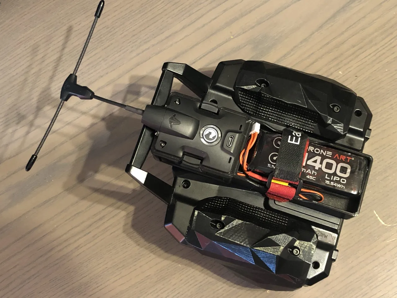 FlySky FS-I6X Extension Dor Crossfire TX And External Battery By.