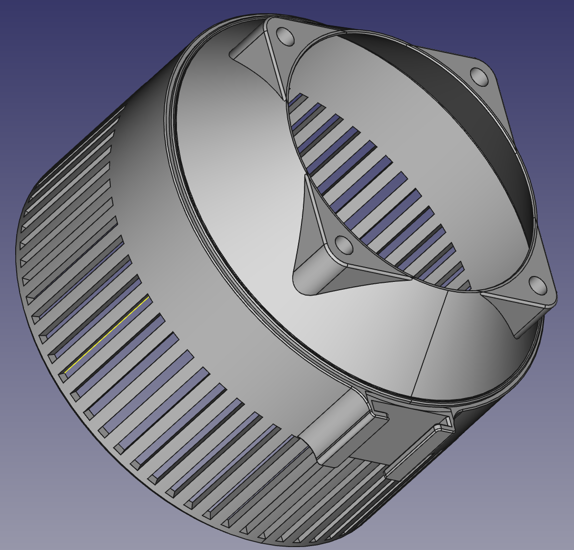 Casing for a high power LED on a Intel stock heatsink by Sev | Download ...