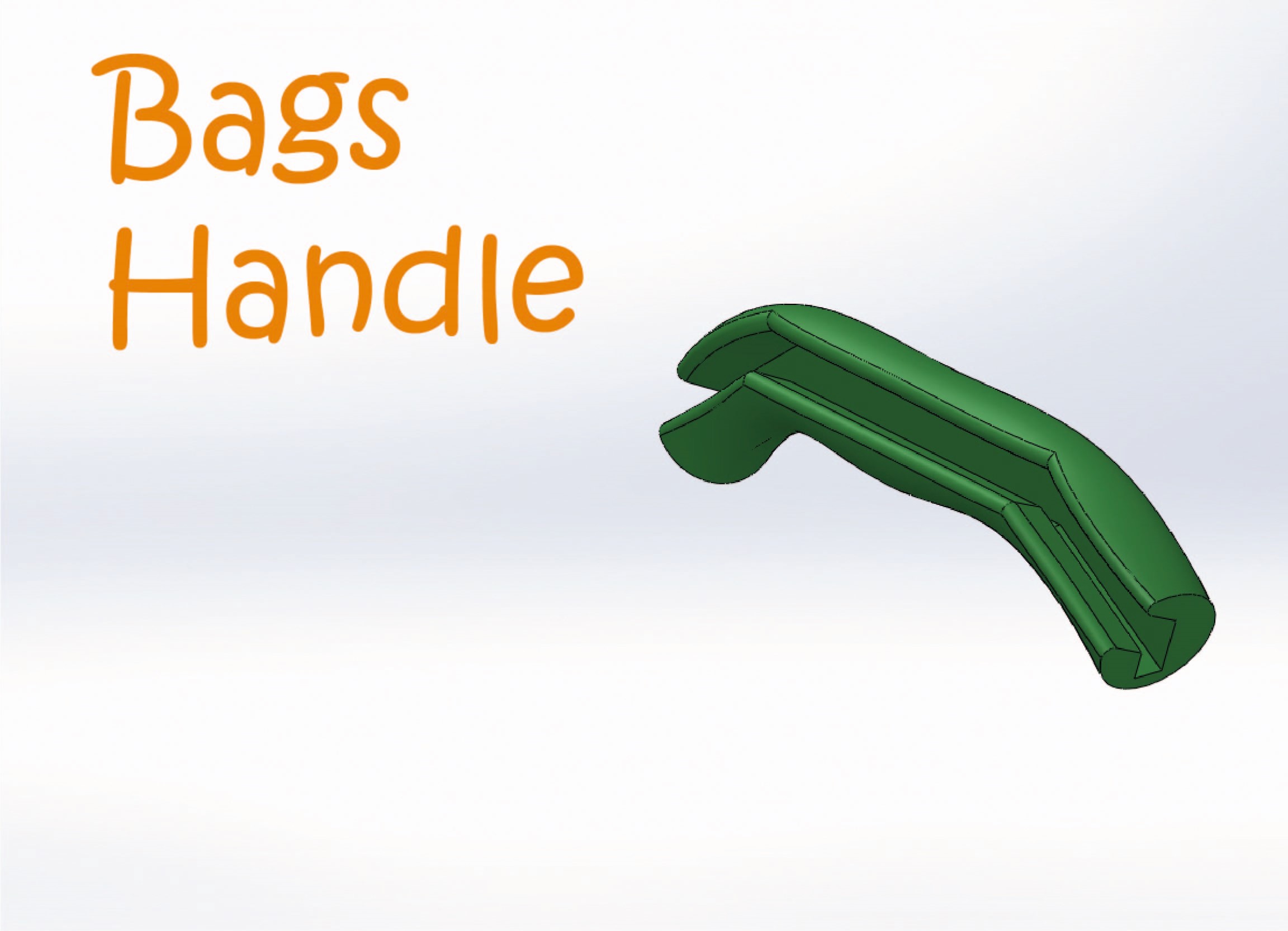 Bags handle by dieggs Download free STL model