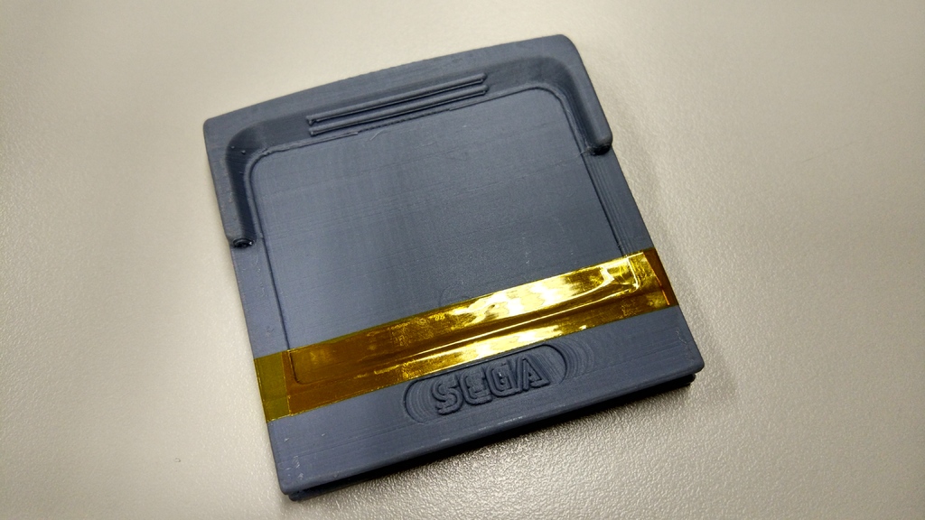 SEGA game gear cartridge case by David_liao Download free STL model