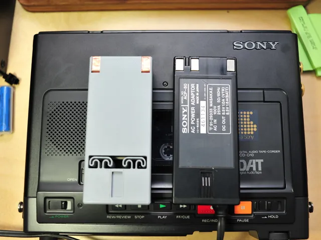 SONY DAT TCD D10 D10 PRO II battery adapter