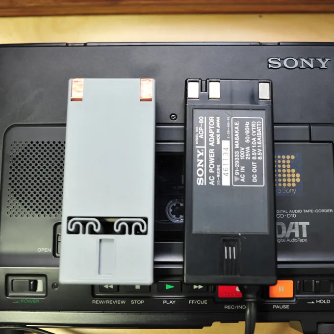 SONY DAT TCD D10 D10 PRO II battery adapter by David_liao 