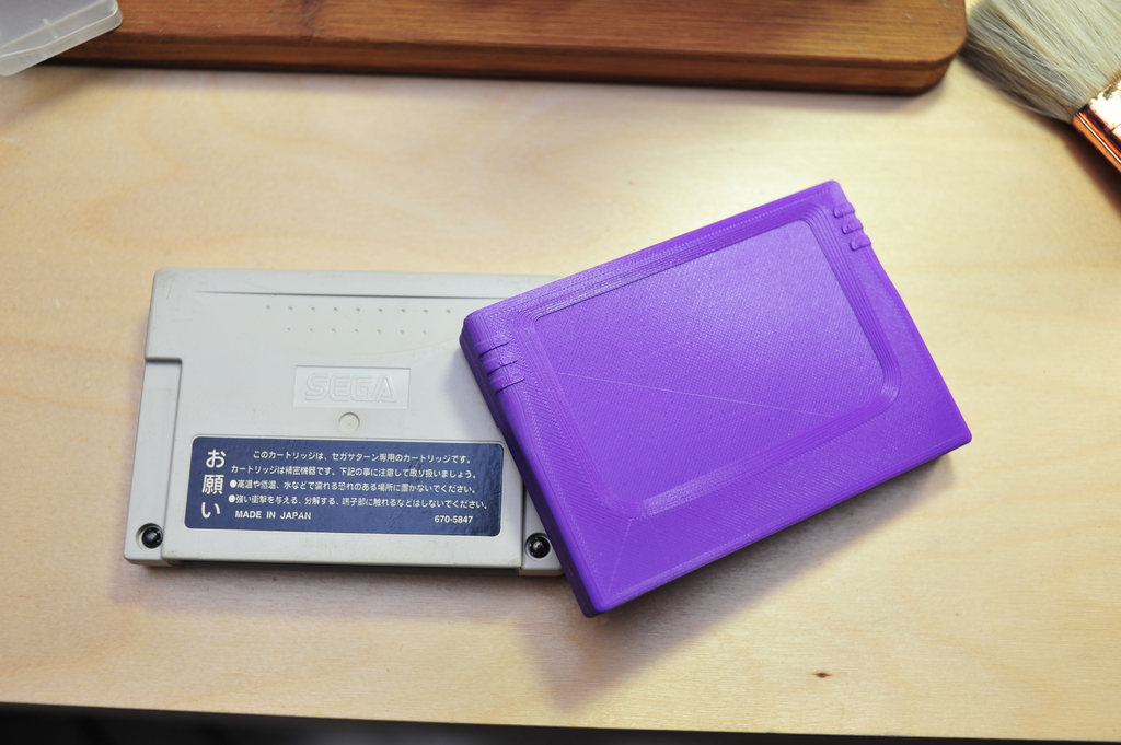 SEGA saturn cartridge case by David_liao | Download free STL model ...