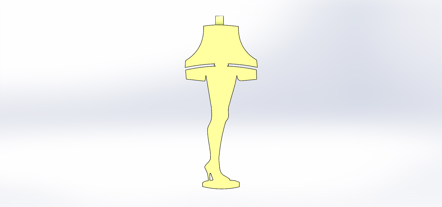 Christmas Story Leg lamp